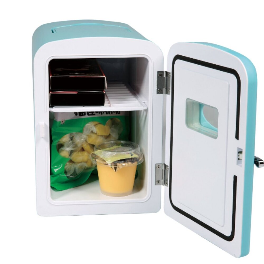 Frigidaire Retro 9-Can Mini Fridge, Blue, Portable Thermoelectric - Picture 6 of 8